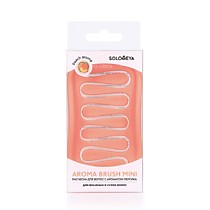 Solomeya Расческа для сухих и влажных волос МИНИ с ароматом ПЕРСИК