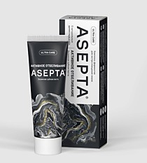 ASEPTA зубная паста Активное отбеливание 75мл EXTRA WHITE