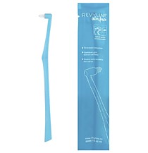 Revyline Зубная щетка монопучковая 9мм Interspaice голубая, 1шт