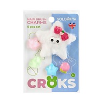 Solomeya Набор украшений для расчески, Пушистое настроение, 5 шт./Set of charms for hair brush, Fluffy mood, 5 pcs.
