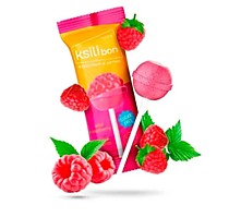 Ksilibon Lollipop "Дикая малина" 1шт. Леденец на палочке