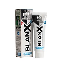BlanX з/паста Black Dolomite Whitening Блэк Доломит отбеливающая для удаления пятен и укрепления эмали 75мл СТОМ