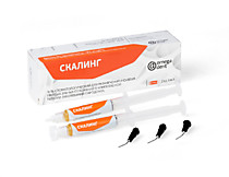 Скалинг- гель для снятия твердых зубных отложений, 2 шпр х 2,5 мл