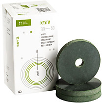 Круги шлиф. эластичные ПП 50 грубая обработка, зеленые, 10 шт