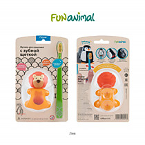 F02805 Flipper FunAnimal, футляр Лев + 1зубная щетка
