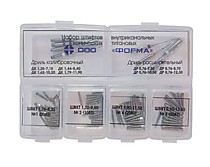 Штифты титановые (набор.)80 шт + 8 дрилей