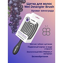 Solomeya Расческа для сухих и влажных волос с ароматом ВИНОГРАДА прямоугольник большая