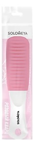 Solomeya Педикюрная пилка с микромассажем Розовый кварц #80/150