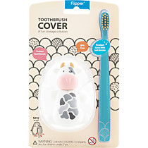 F02801 Flipper FunAnimal - футляр Корова + зубная щетка 