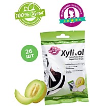 630170 Miradent Xylitol Drops - леденцы для ухода за зубами Дыня