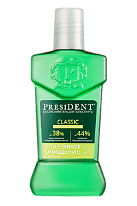 Президент   CLASSIC PLUS PROFI ополаскиватель 250мл для полости рта