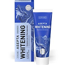 ASEPTA Plus зубная паста Бережное отбеливание 75мл WHITENING 