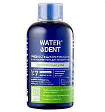 WATERDENT  Жидкость для ирригатора+ ополаскиватель 2в1 комплексный уход