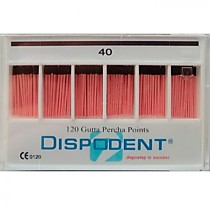 Штифты гутаперчивые №40, 120 шт