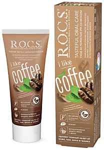 ROCS РОКС Зубная/паста  i LiKE Coffee  74 гр скидка при заказе кратно 3