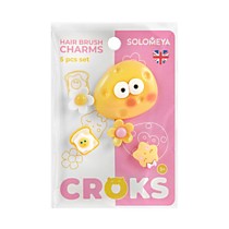 Solomeya Набор украшений для расчески, Летнее настроение, 5 шт./Set of charms for hair brush, Summer mood, 5 pcs.