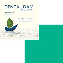 Коффердам Medenta тонкий, 152мм х152мм,  36 шт