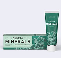 ASEPTA Plus зубная паста РЕМИНЕРАЛИЗАЦИЯ+ОТБЕЛИВАНИЕ 75мл