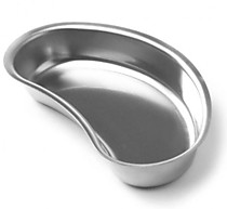 Лоток почкообразный нерж. сталь, 160 мм