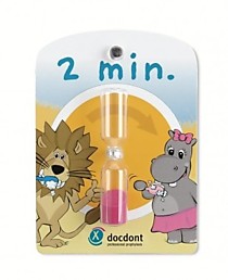 630068 Miradent  Kids Timer - песочные часы на две минуты