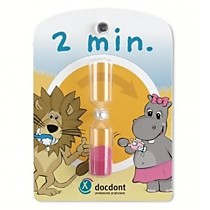 630068 Miradent  Kids Timer - песочные часы на две минуты