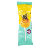 Ksilibon Lollipop "Экзотический ананас" 1шт. Леденец на палочке
