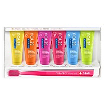CURAPROX BE YOU набор зубных паст Шесть вкусов 6*10мл + Ультрамягкая зубная щетка  CS5460 CURAPROX