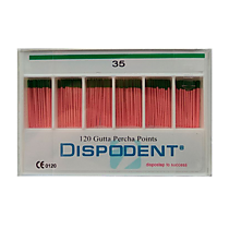 Штифты гутаперчивые №35, 120 шт