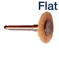Щетка полировальная Kagayaki Flat в форме диска, из козьей шерсти, 1 шт